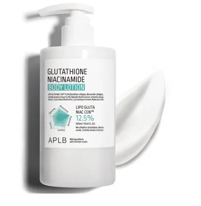 APLB, Lotion Corporelle Glutathione Niacinamide, 300ml