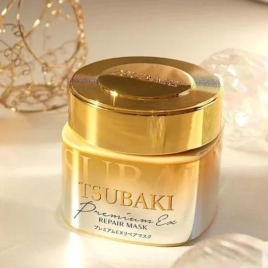shiseido masque capillaire réparateur tsubaki premium 180g